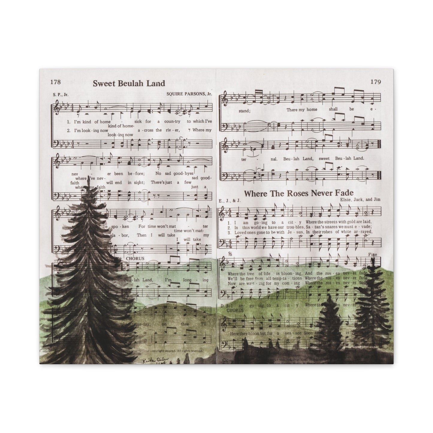 Sweet Beulah Land Canvas