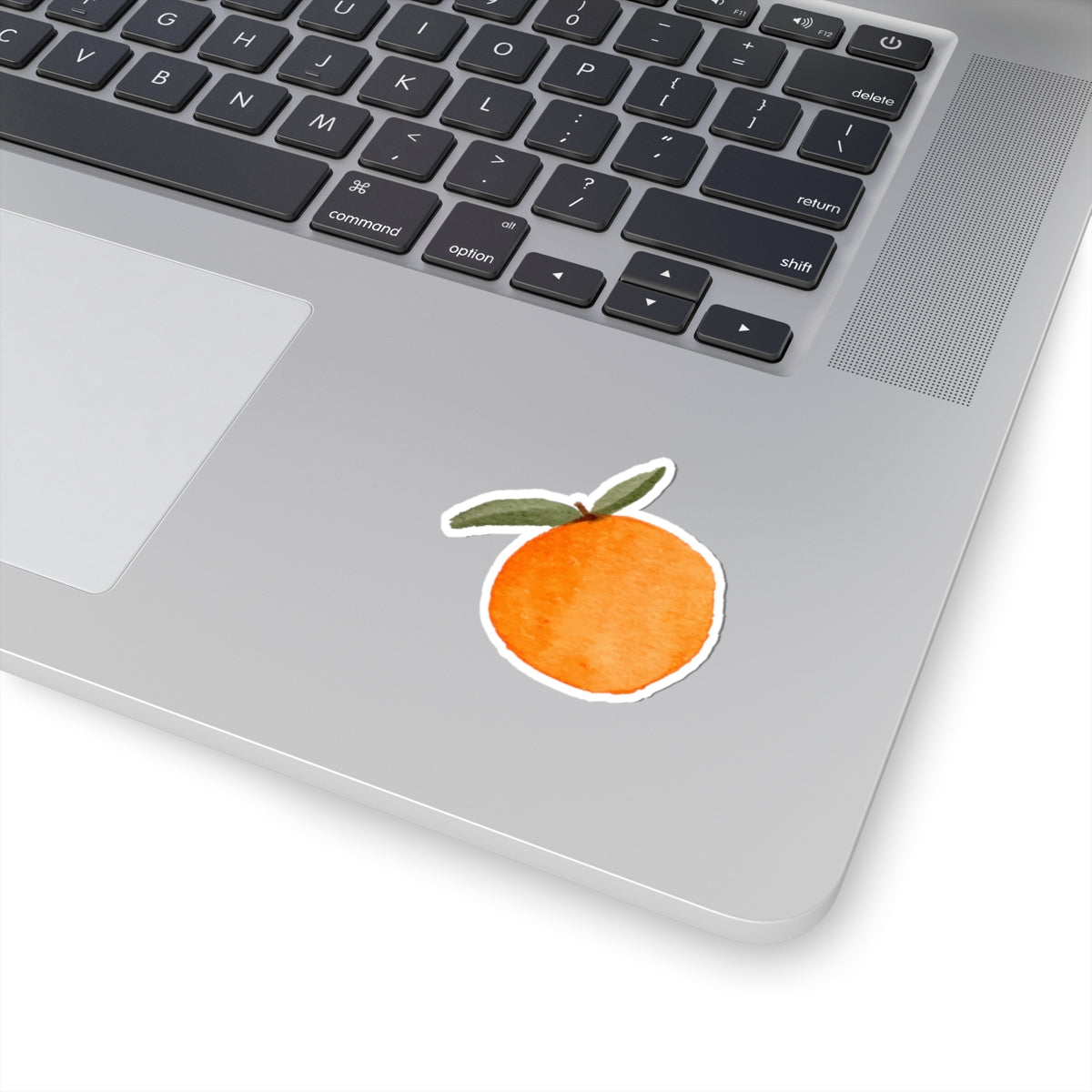 Watercolor Orange Kiss-Cut Stickers
