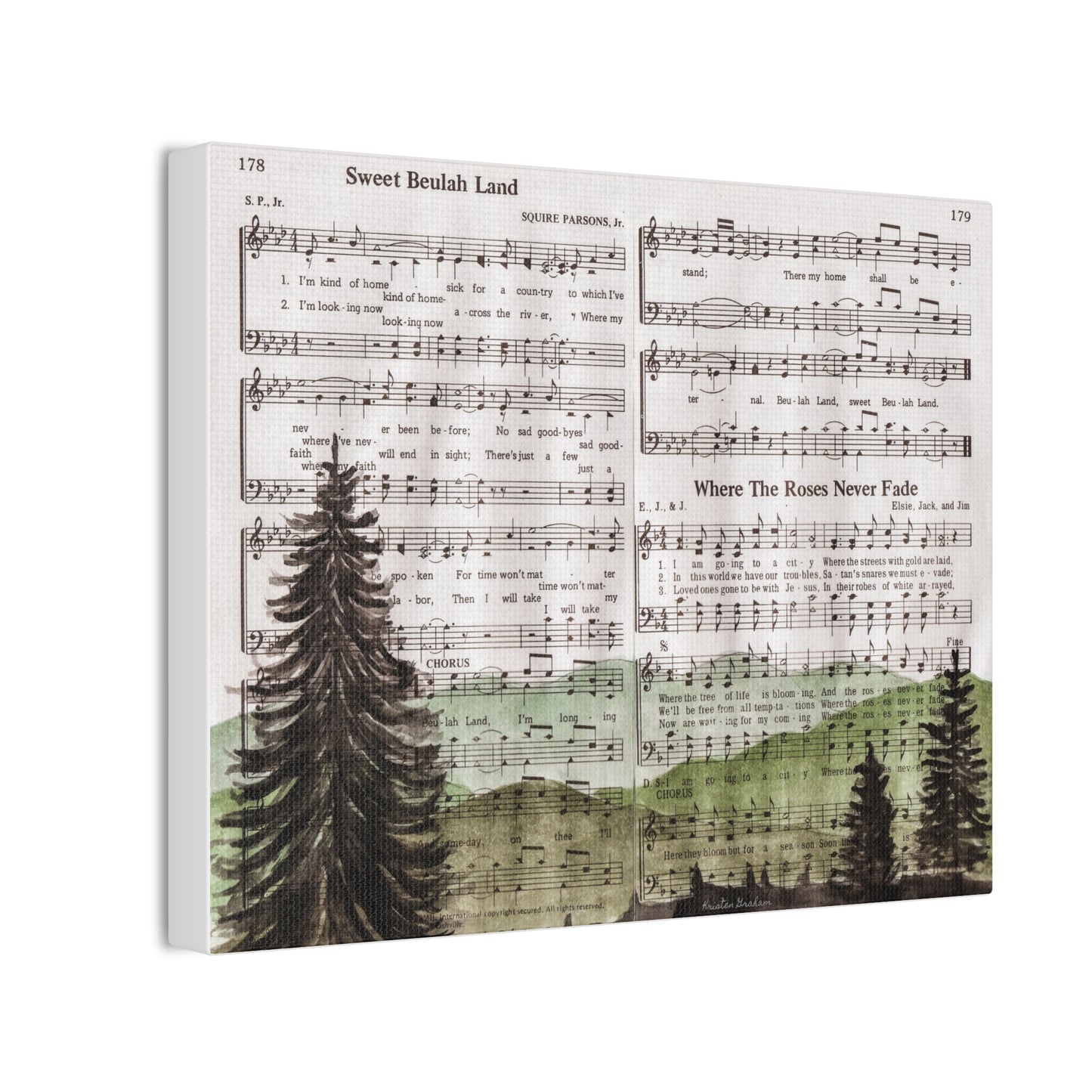 Sweet Beulah Land Canvas