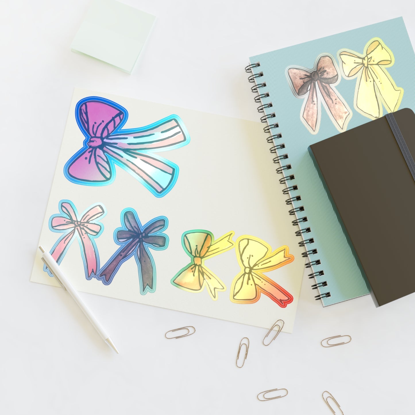 Charming Bow Sticker Sheets
