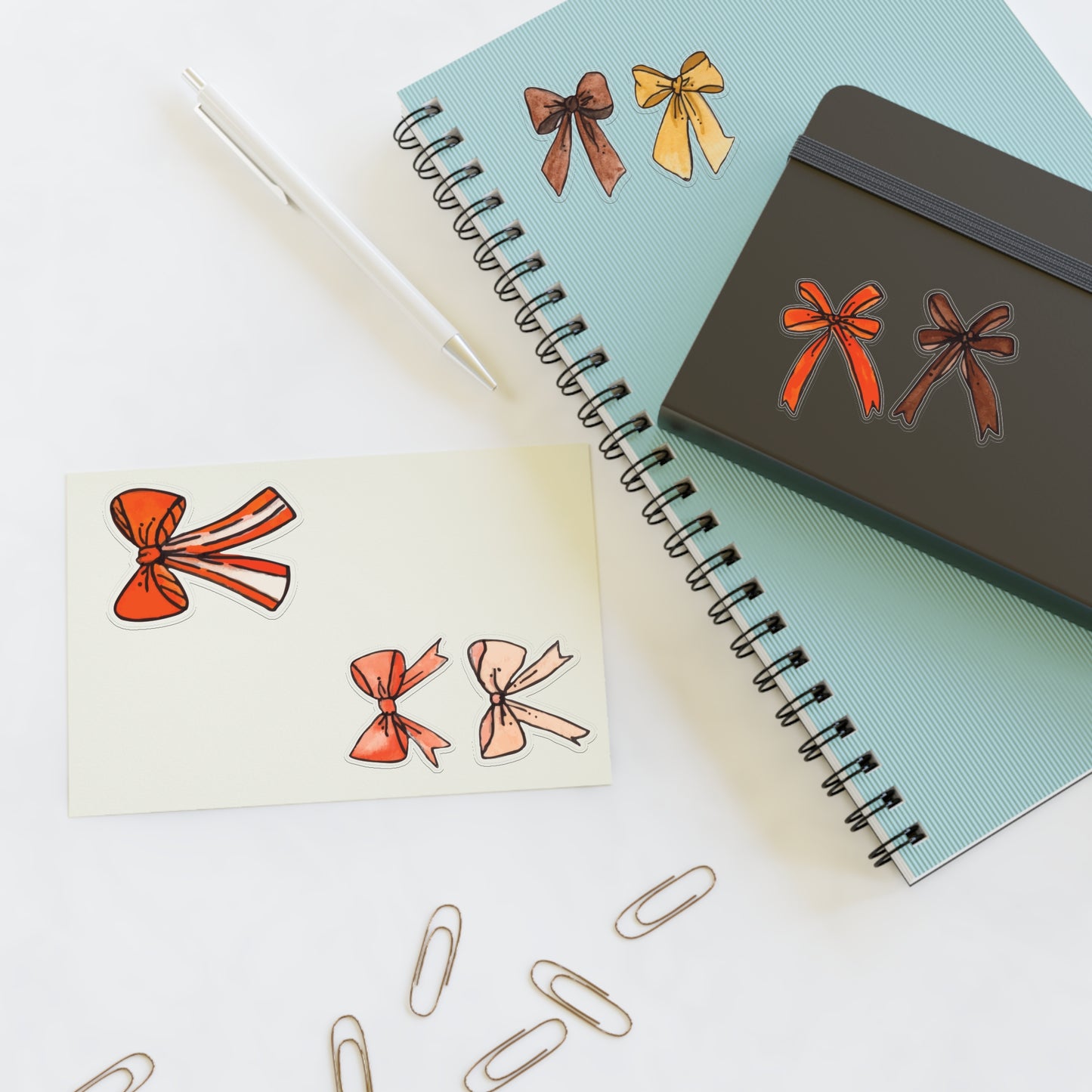 Charming Bow Sticker Sheets
