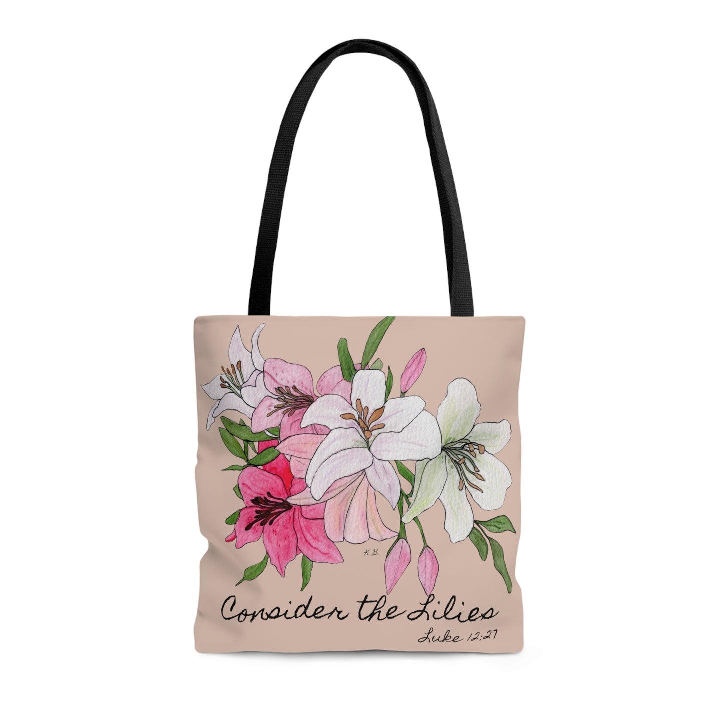Lilies Tote Bag