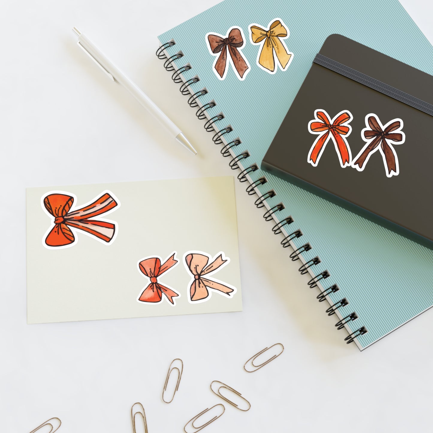 Charming Bow Sticker Sheets