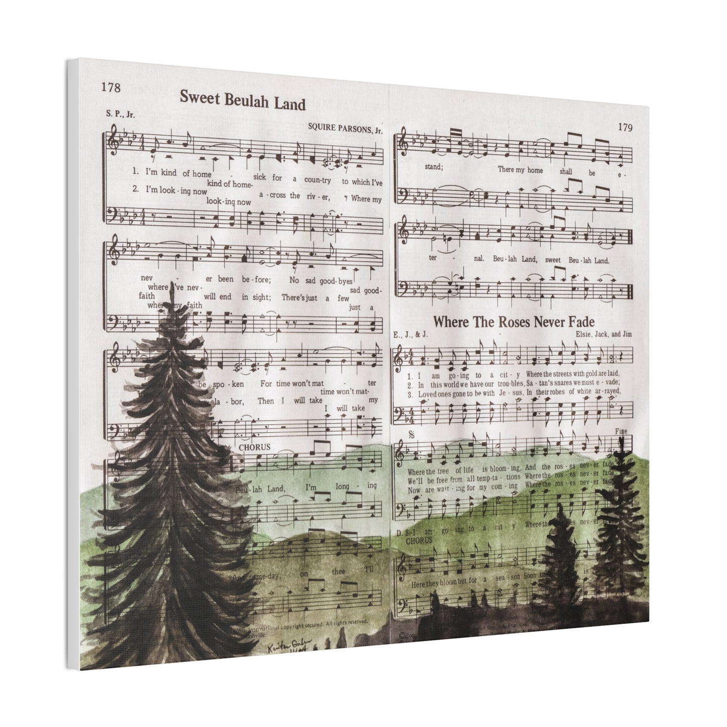 Sweet Beulah Land Canvas