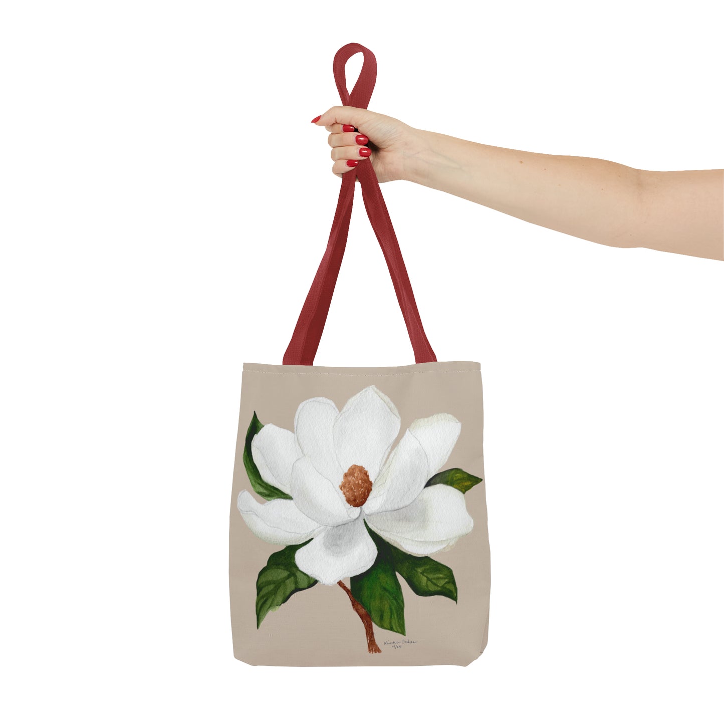 White Magnolia Tote Bag