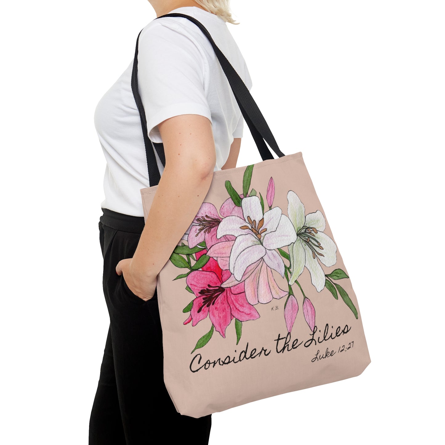 Lilies Tote Bag