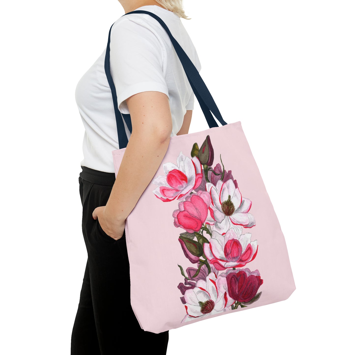 Pink Magnolias Tote Bag