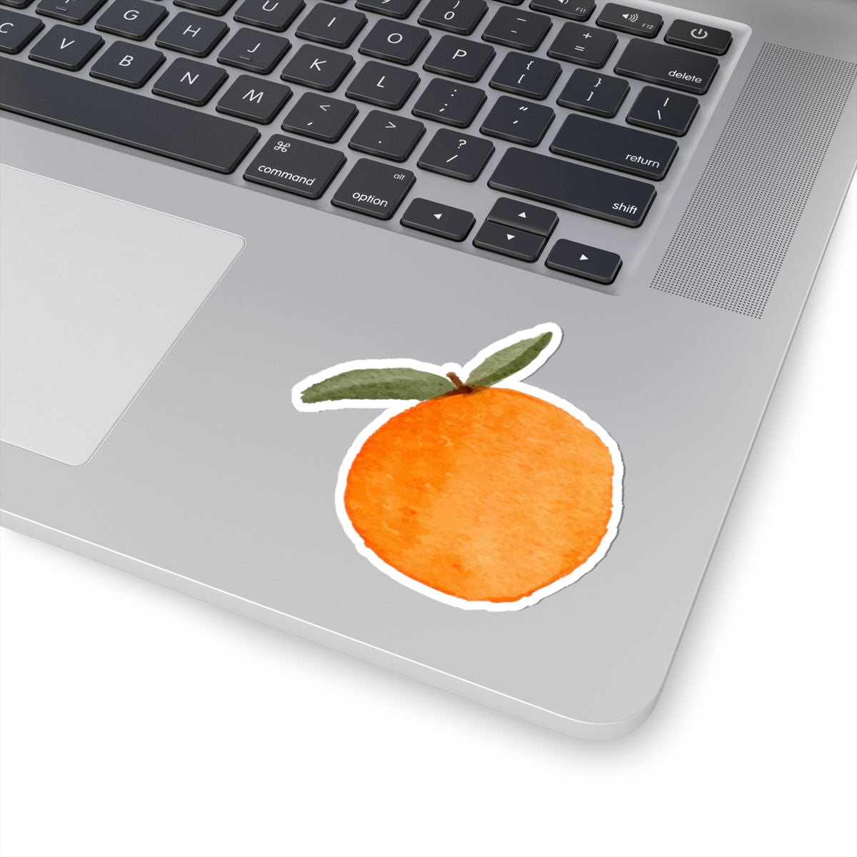 Watercolor Orange Kiss-Cut Stickers