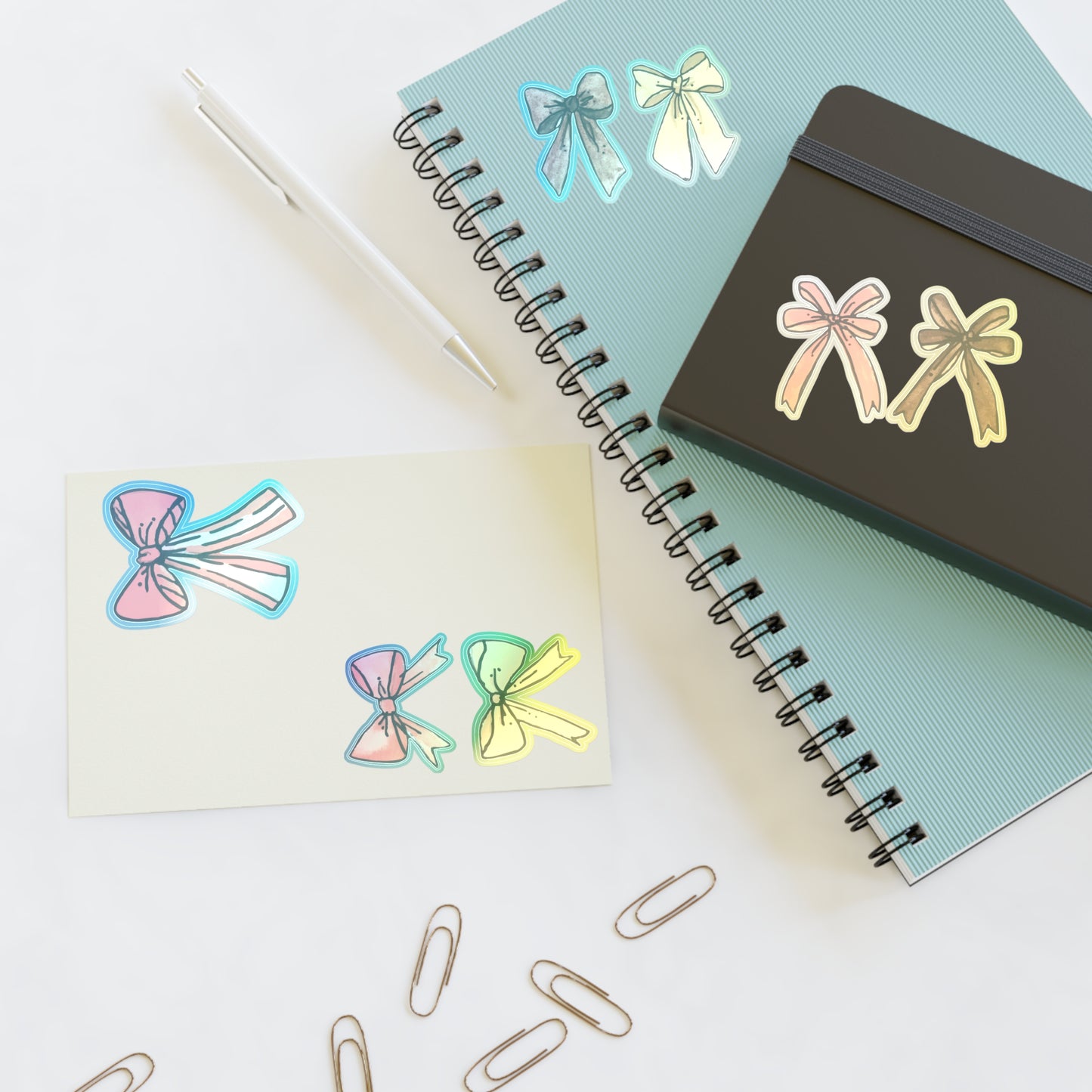 Charming Bow Sticker Sheets