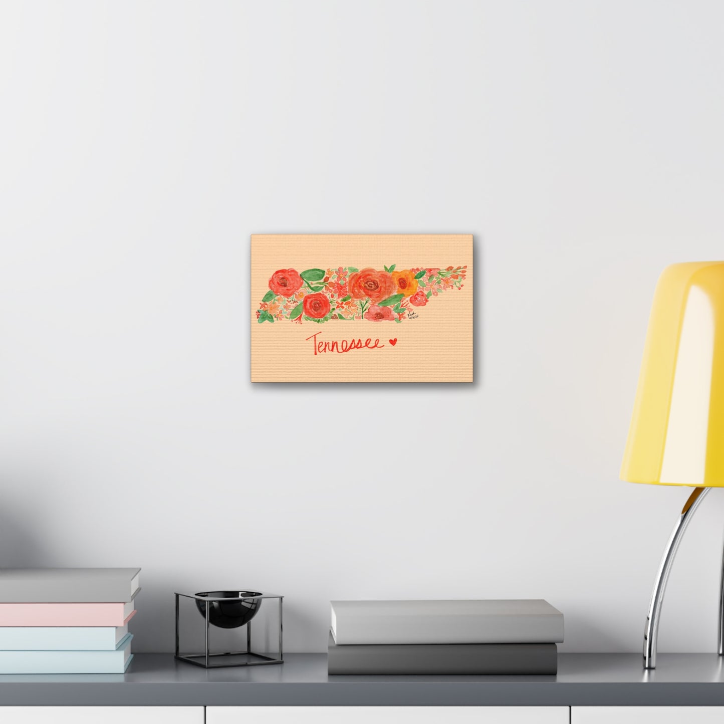 Floral Tennessee Canvas