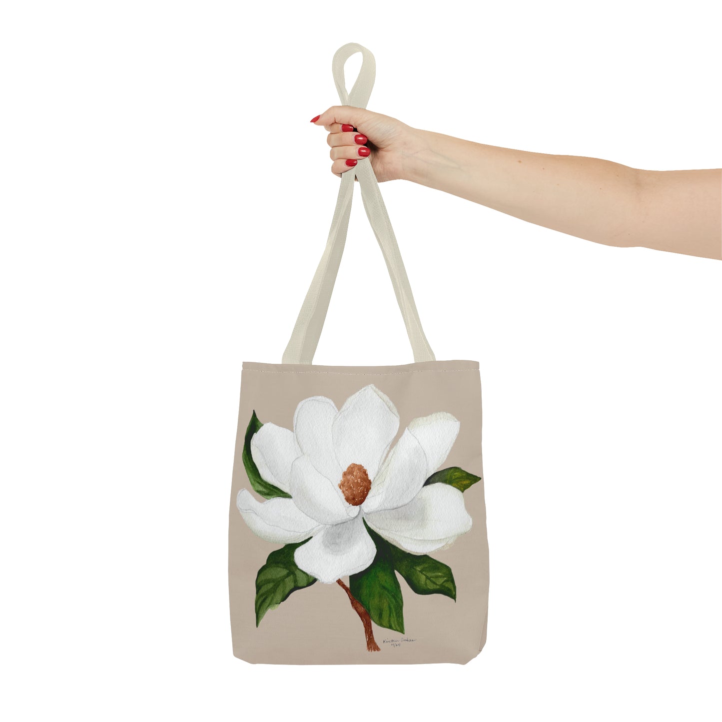 White Magnolia Tote Bag
