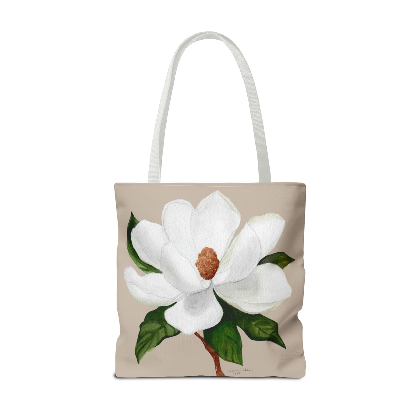 White Magnolia Tote Bag