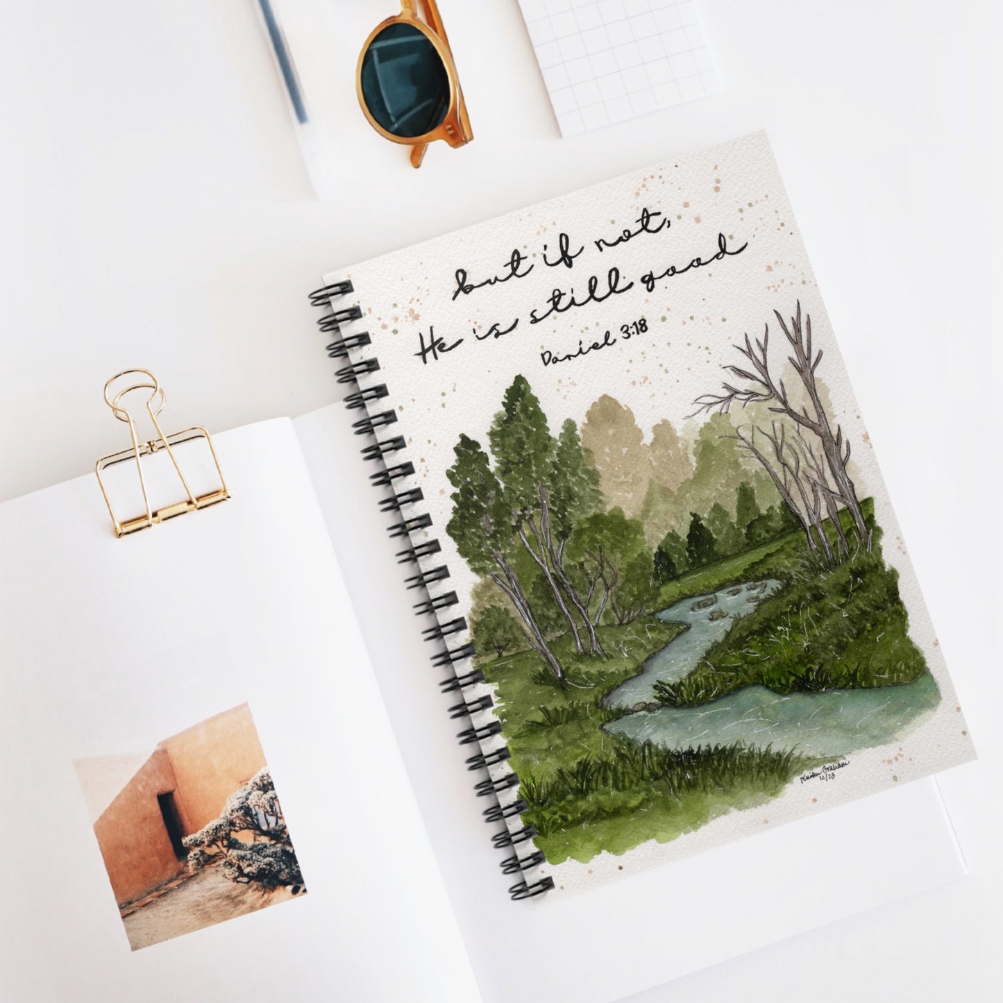 Daniel 3:18 Spiral Notebook