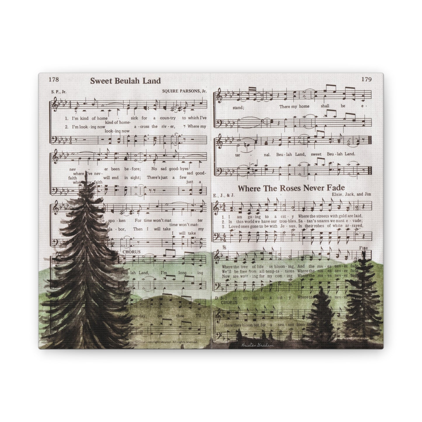Sweet Beulah Land Canvas
