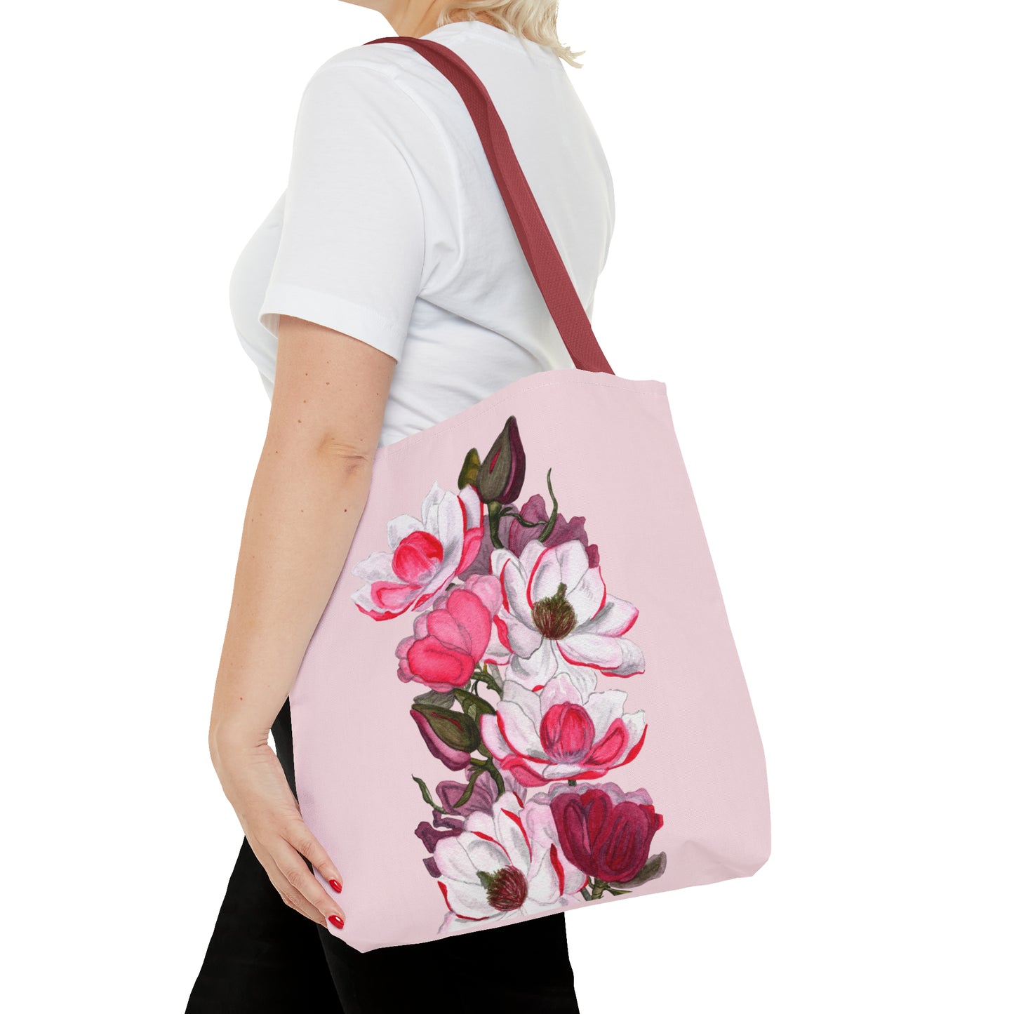 Pink Magnolias Tote Bag