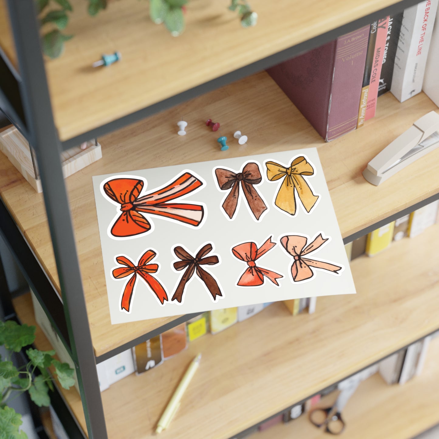 Charming Bow Sticker Sheets