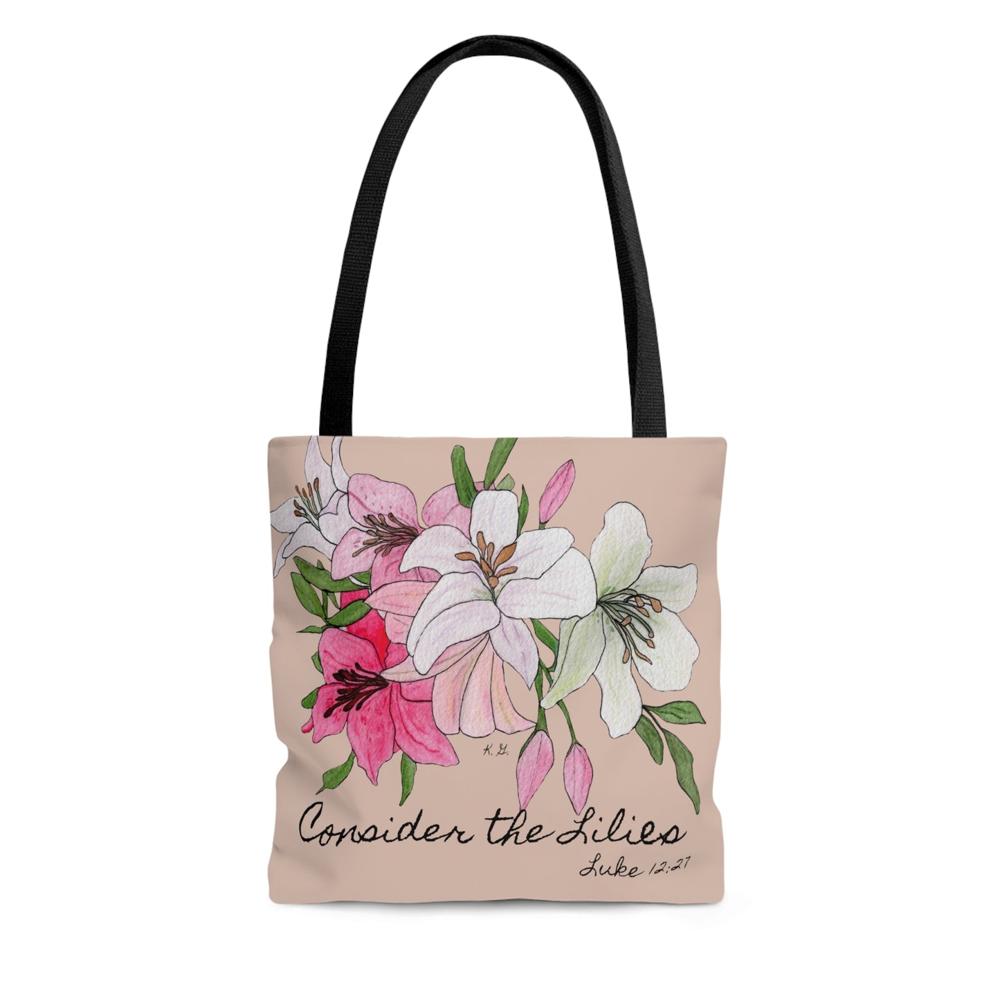 Lilies Tote Bag