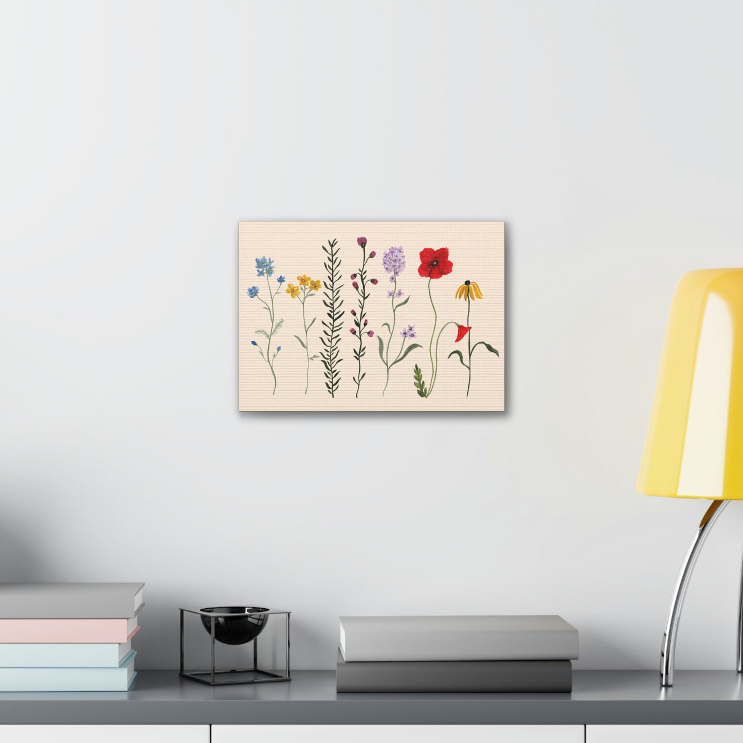 Wildflowers Canvas Stretched, 0.75"