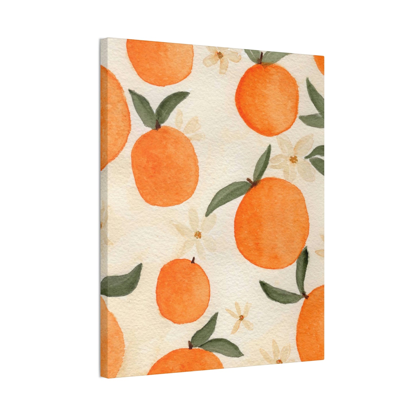 Oranges Canvas Stretched, 0.75"