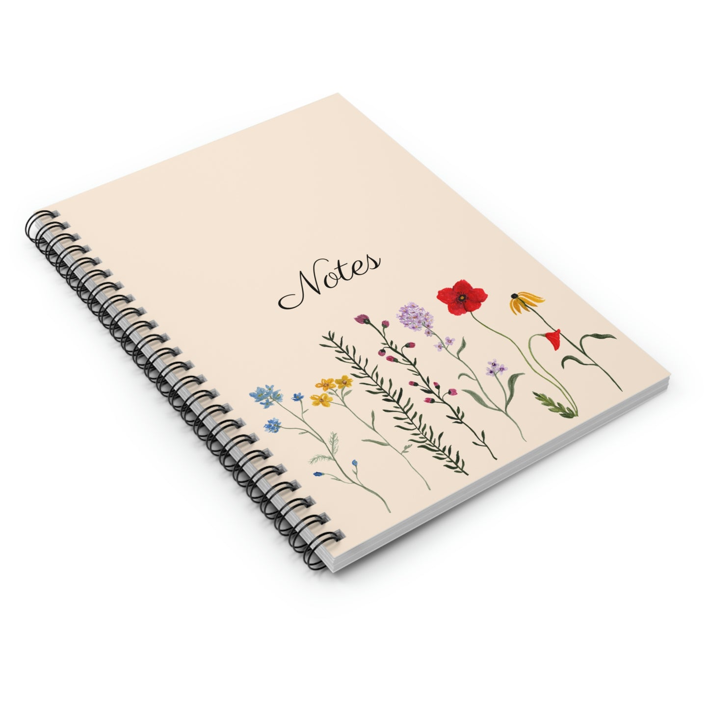 Wildflowers Spiral Notebook