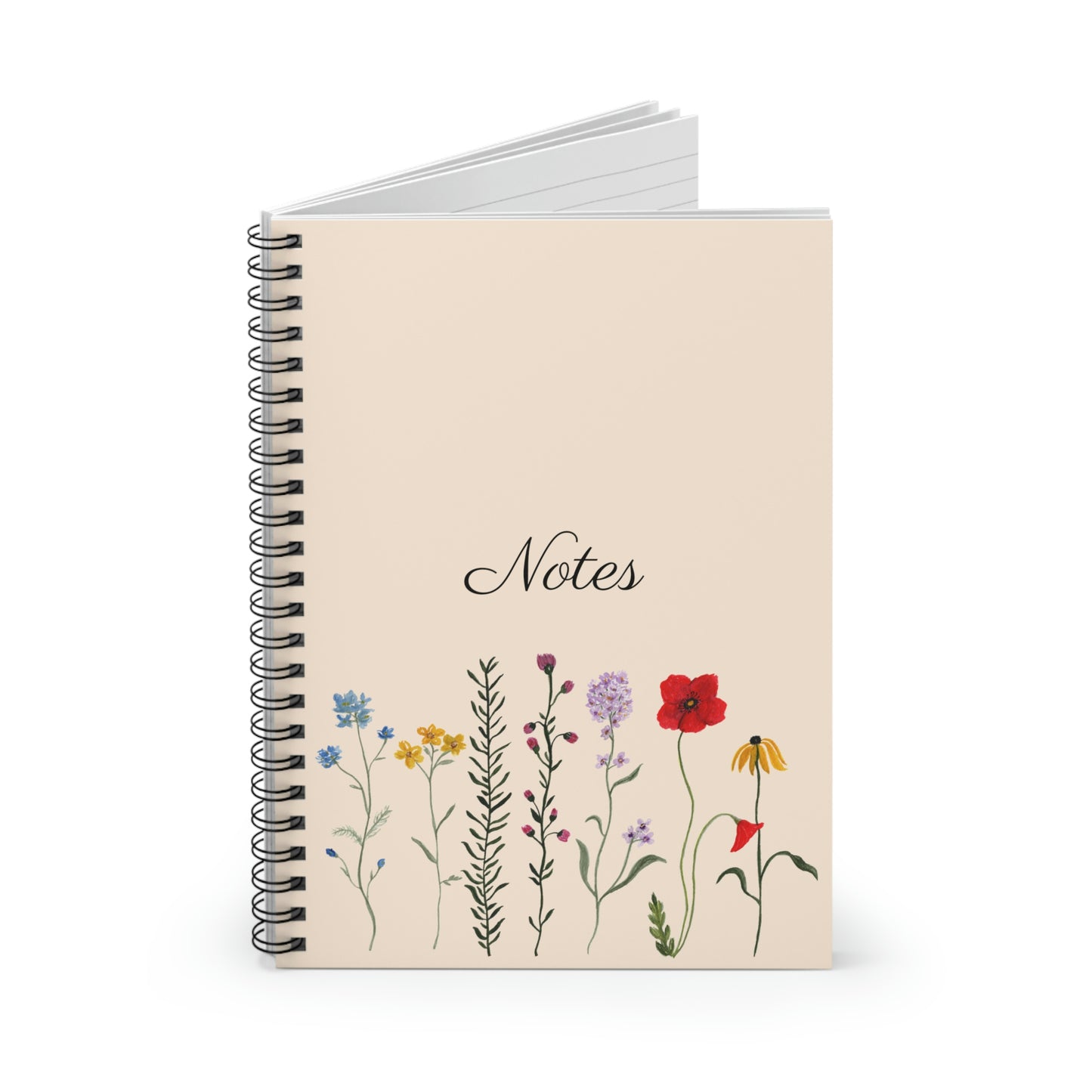 Wildflowers Spiral Notebook