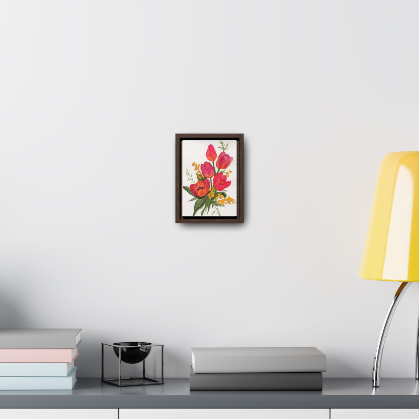 Tulips Gallery Framed Canvas