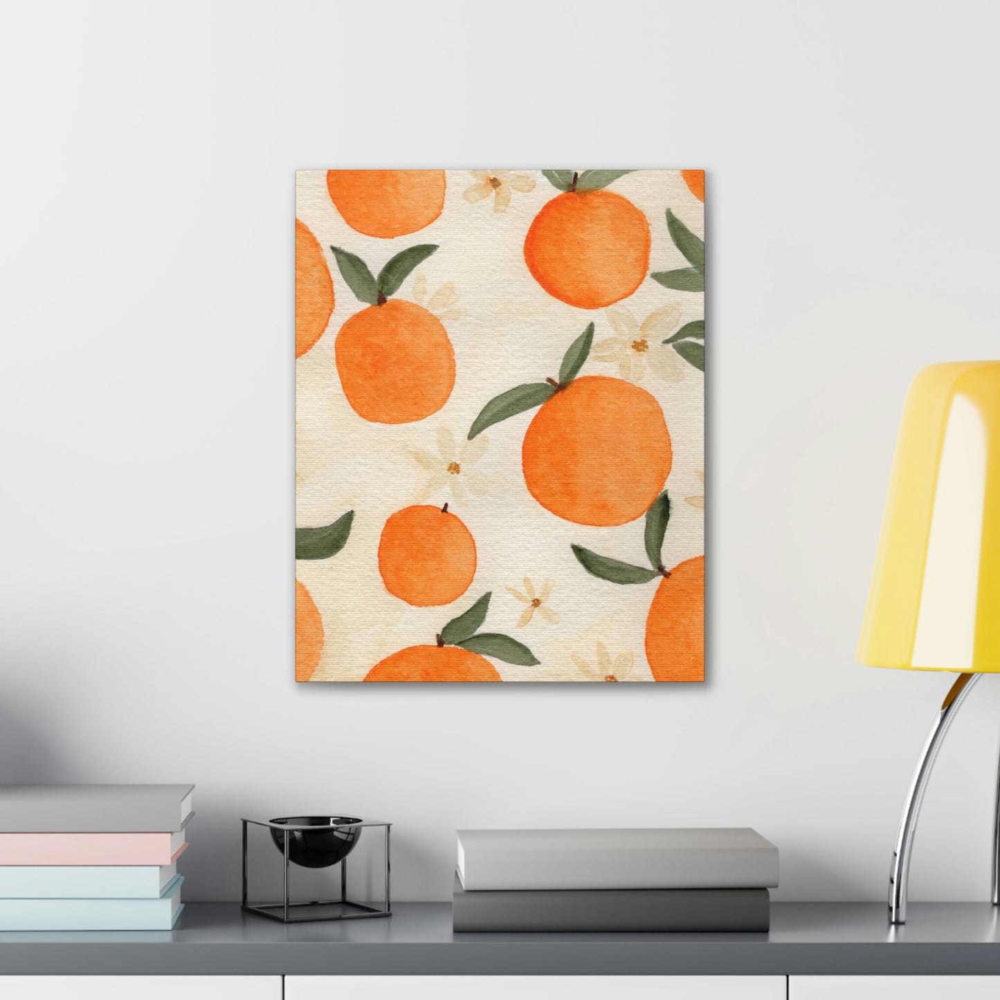 Oranges Canvas Stretched, 0.75"