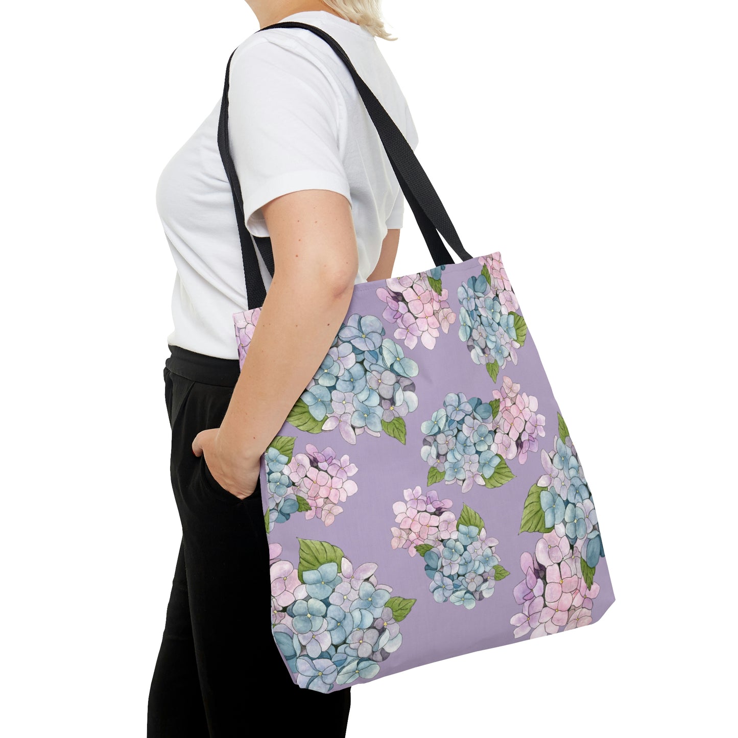 Hydrangeas Large Tote Bag