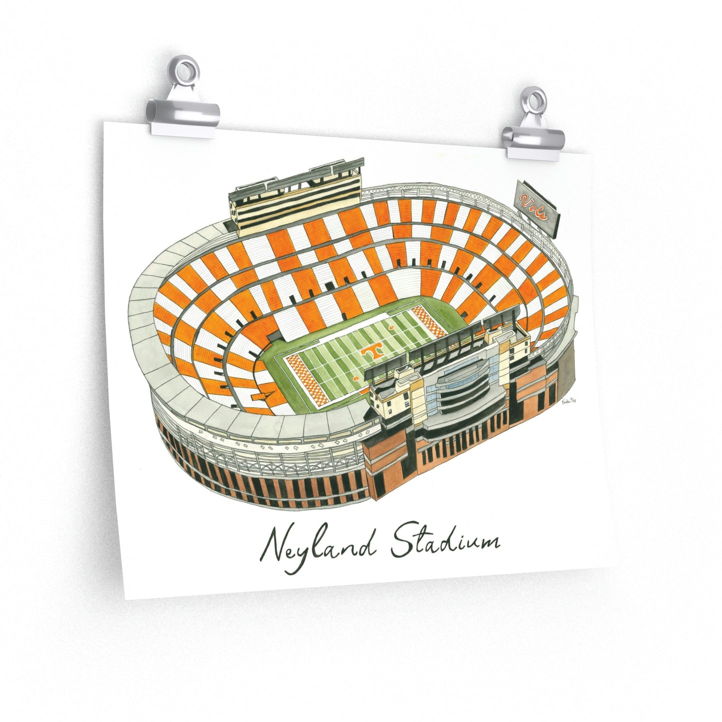 Neyland Stadium Matte Posters