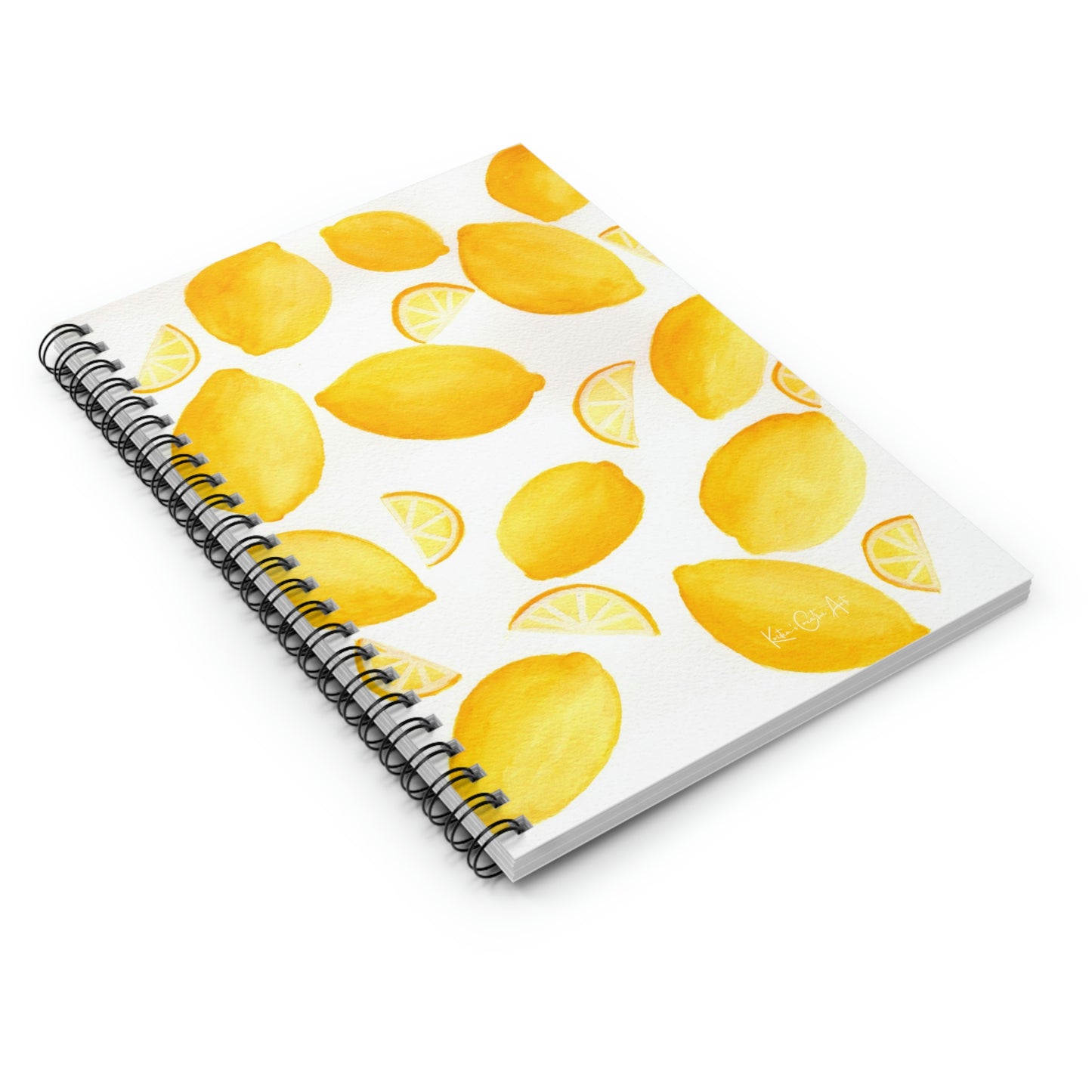 Lemons Spiral Notebook