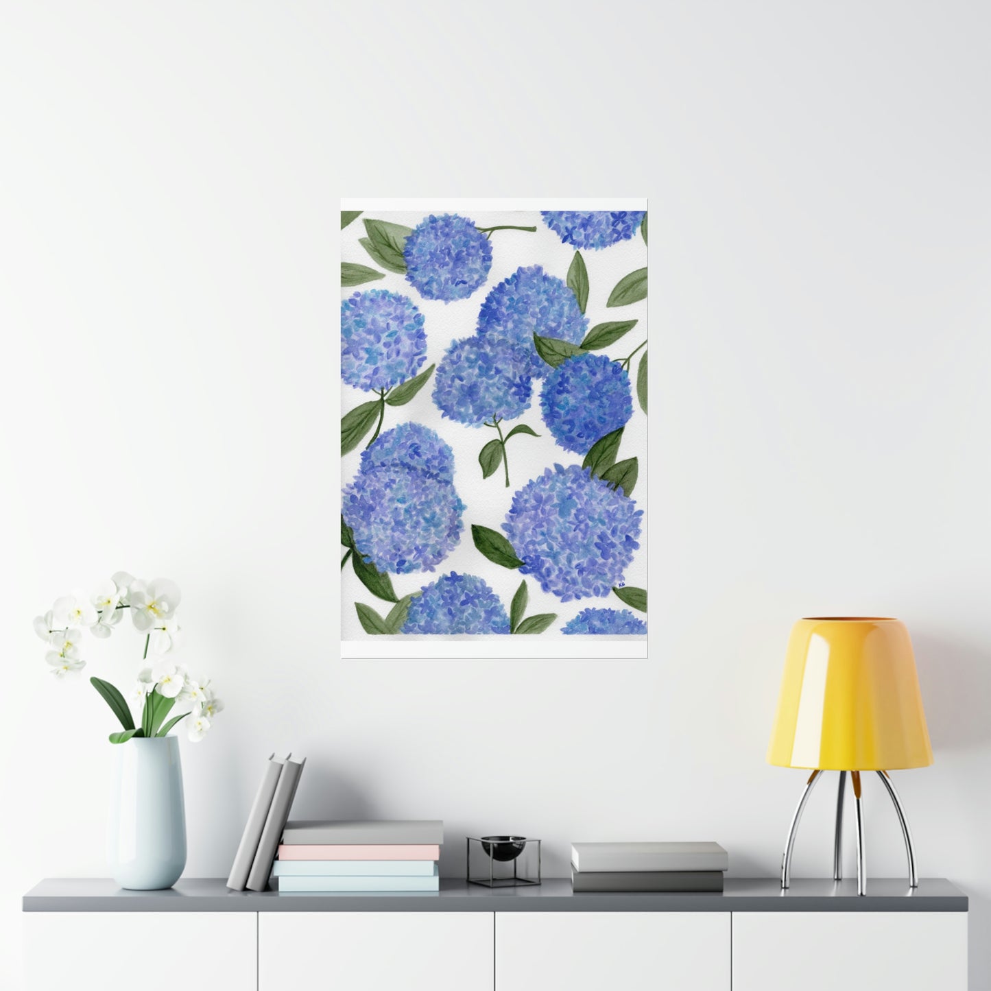Hydrangeas Premium Matte Posters