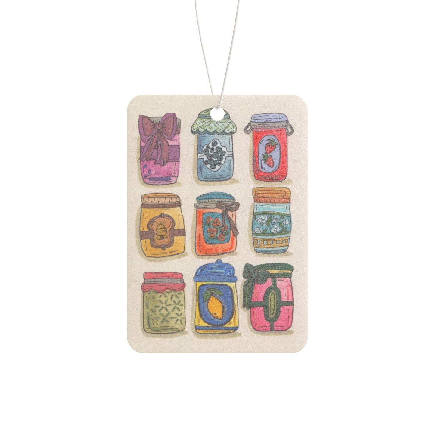 Jelly Jars Car Air Freshener