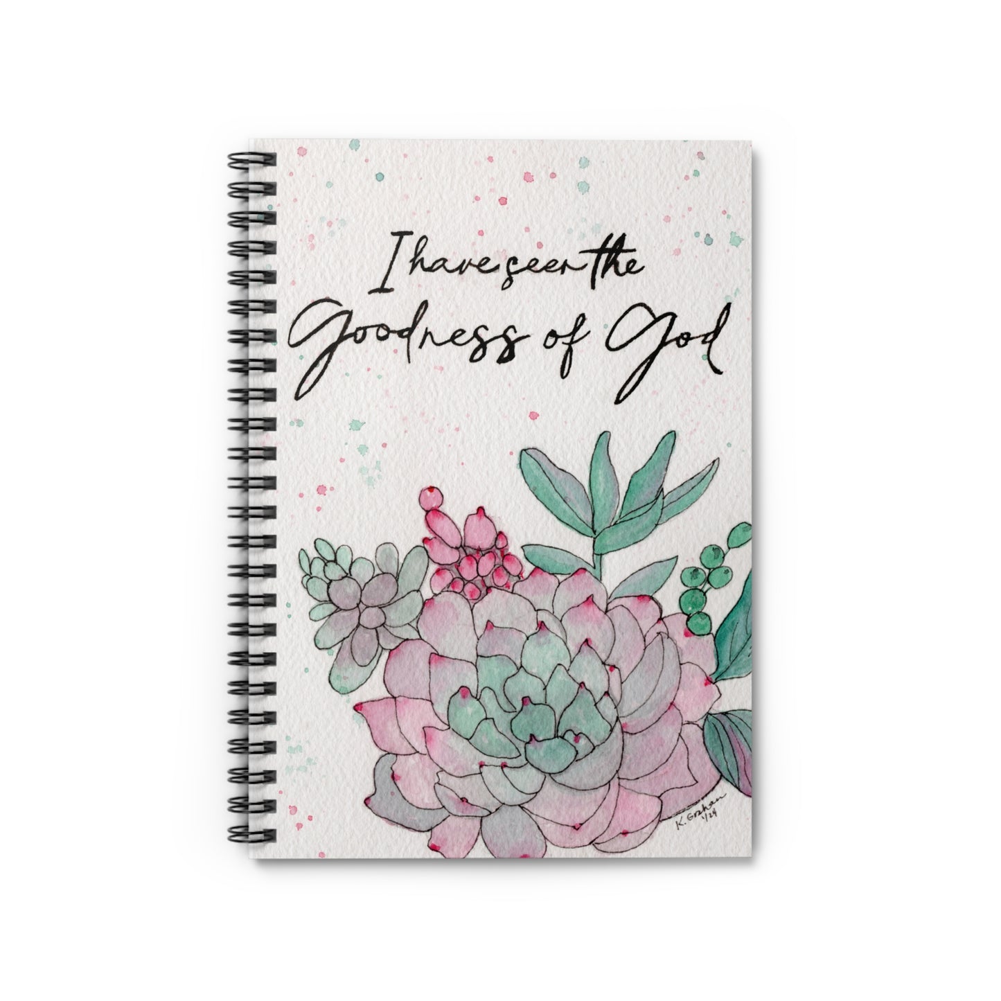 Goodness of God Spiral Notebook