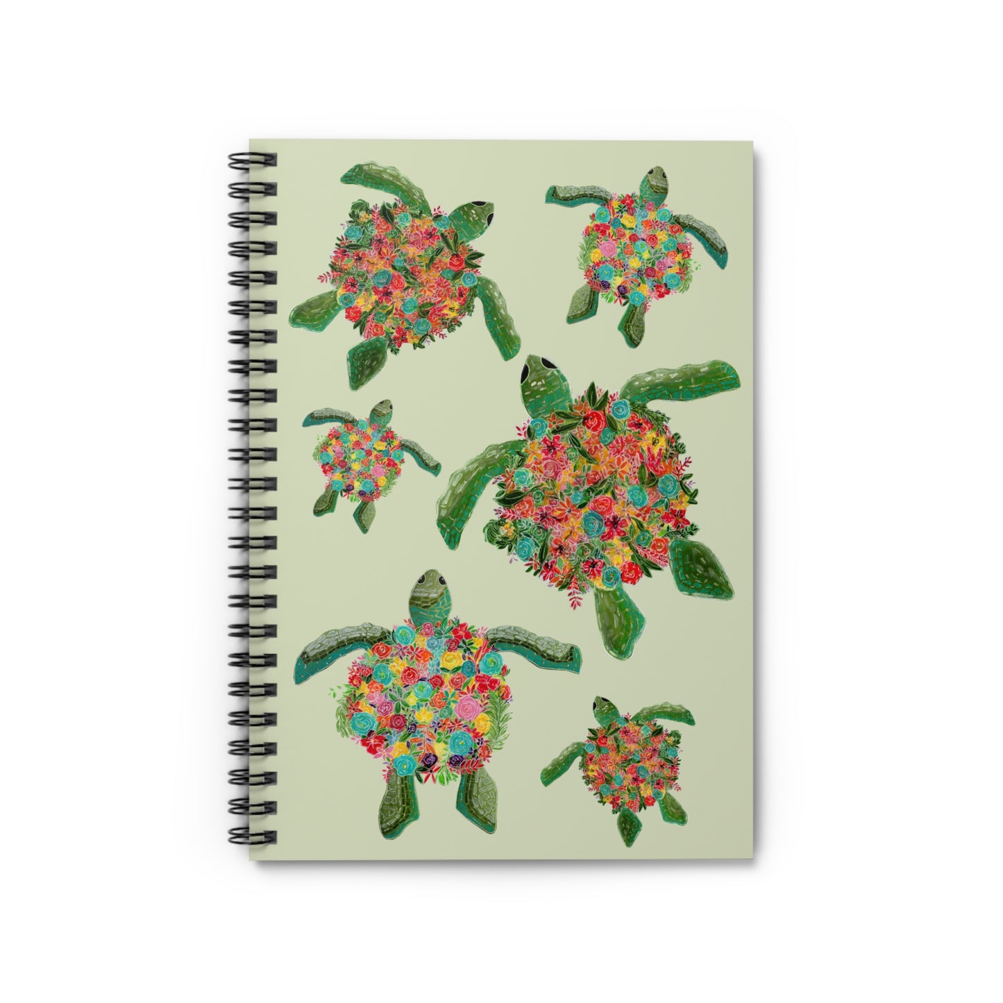 Turtles Spiral Notebook