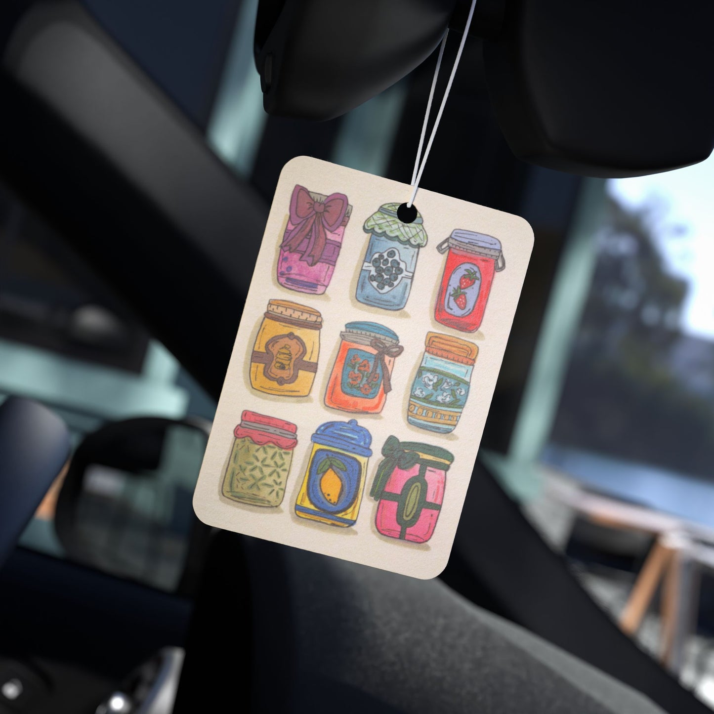 Jelly Jars Car Air Freshener