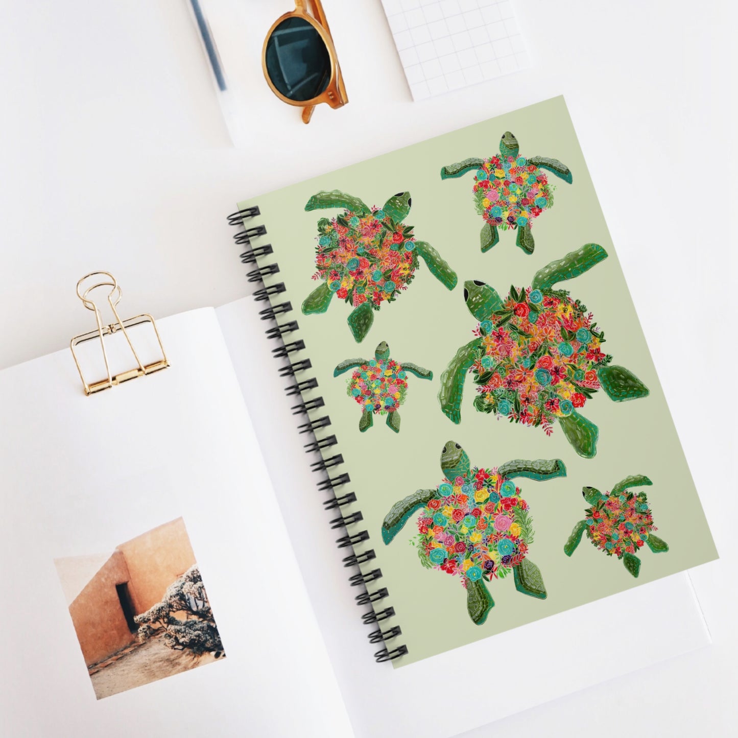 Turtles Spiral Notebook