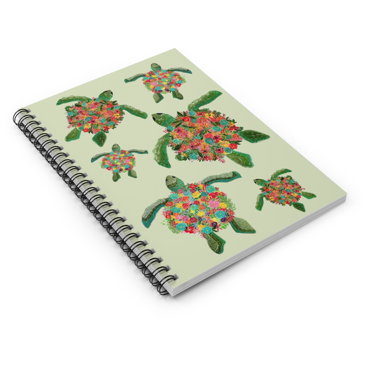 Turtles Spiral Notebook