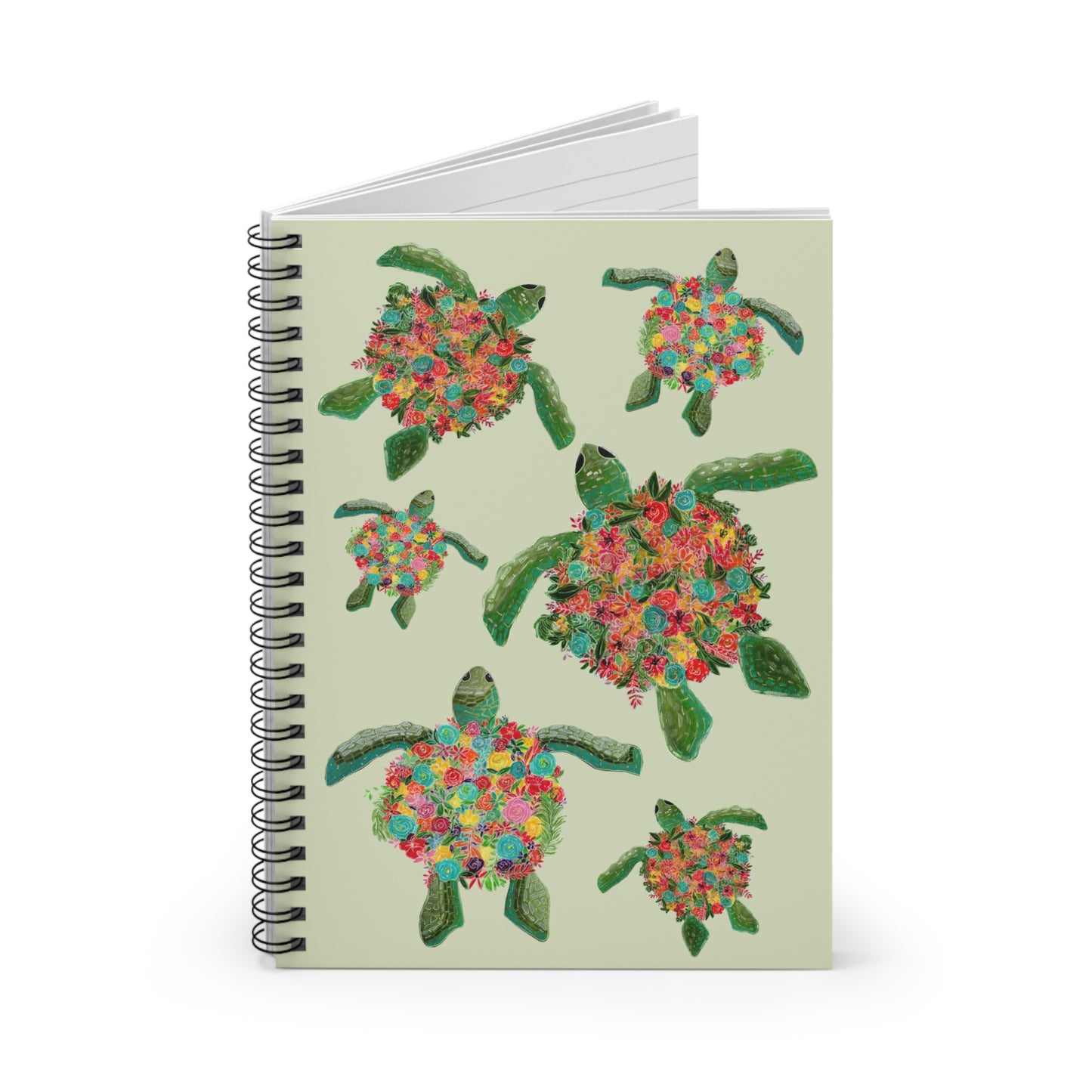 Turtles Spiral Notebook