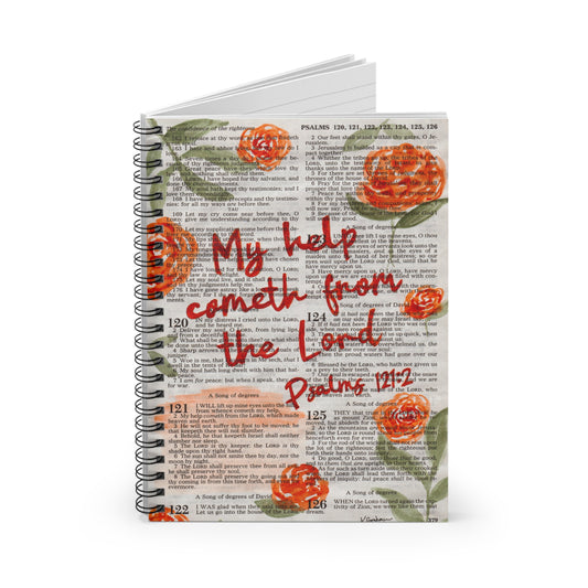 Psalms 121:2 Spiral Notebook