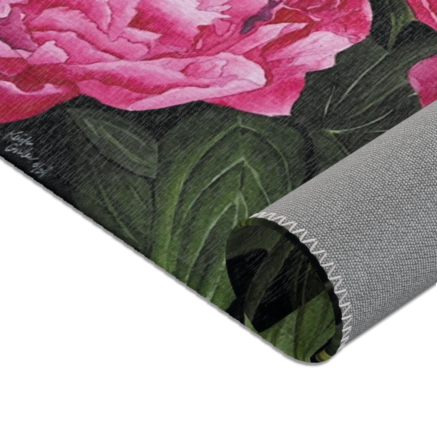 Peonies Area Rugs