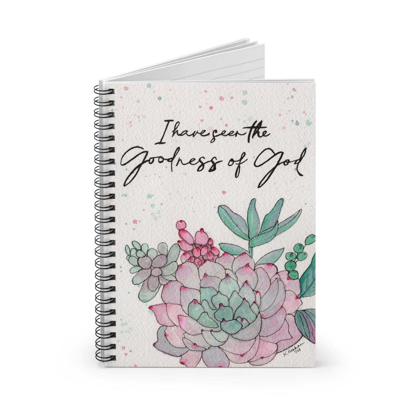 Goodness of God Spiral Notebook