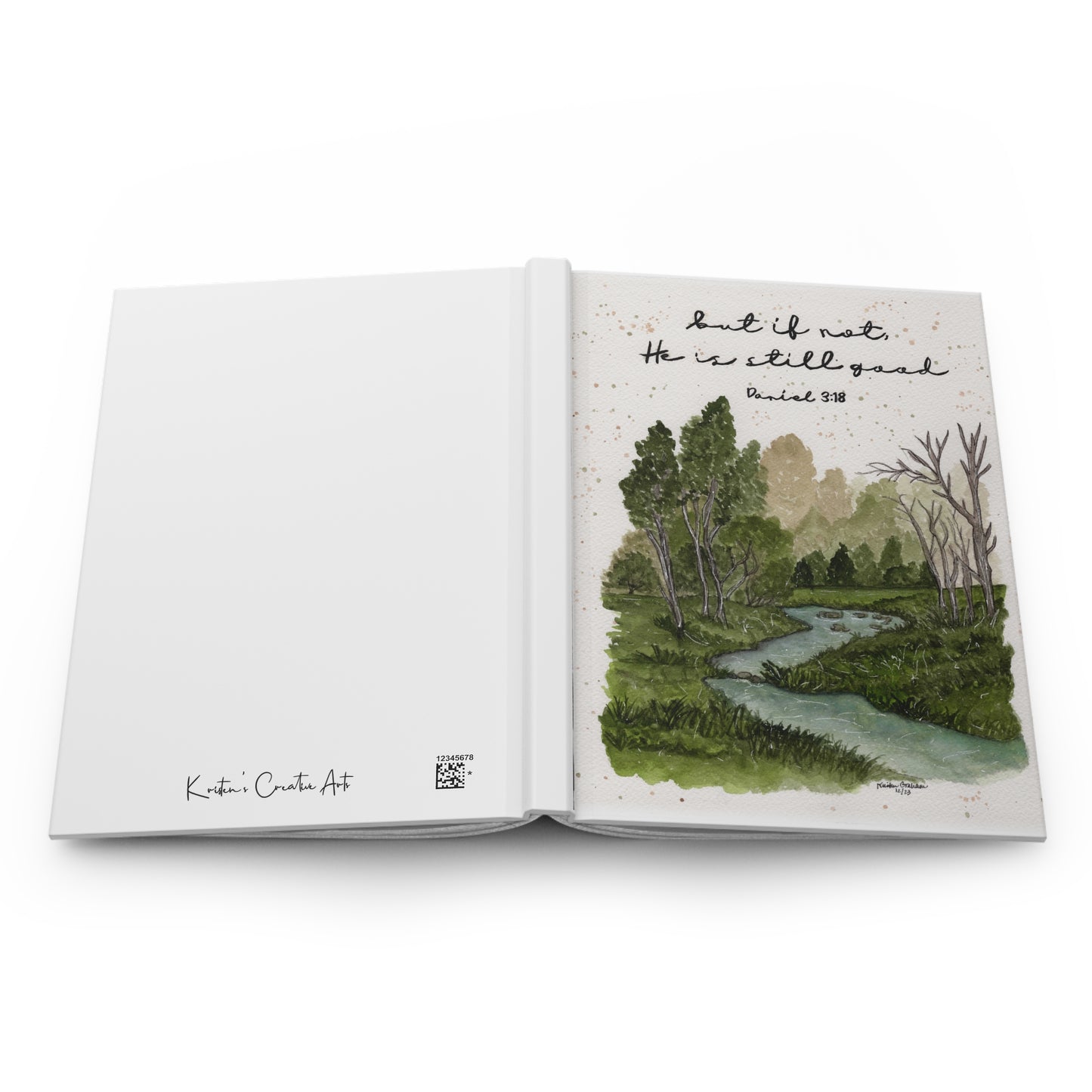 Daniel 3:18 Hardcover Journal