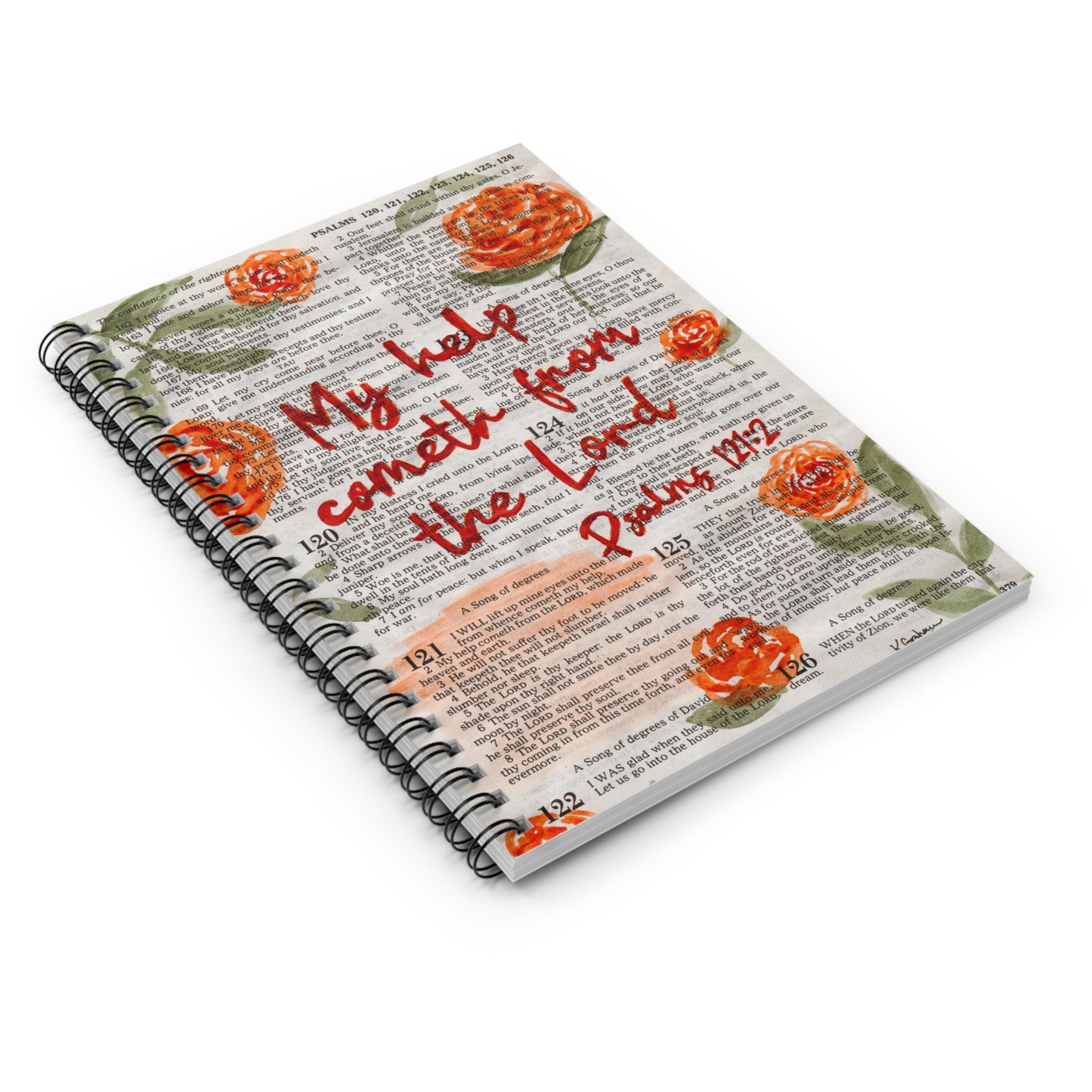 Psalms 121:2 Spiral Notebook