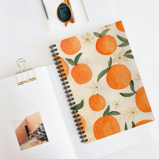 Oranges Spiral Notebook