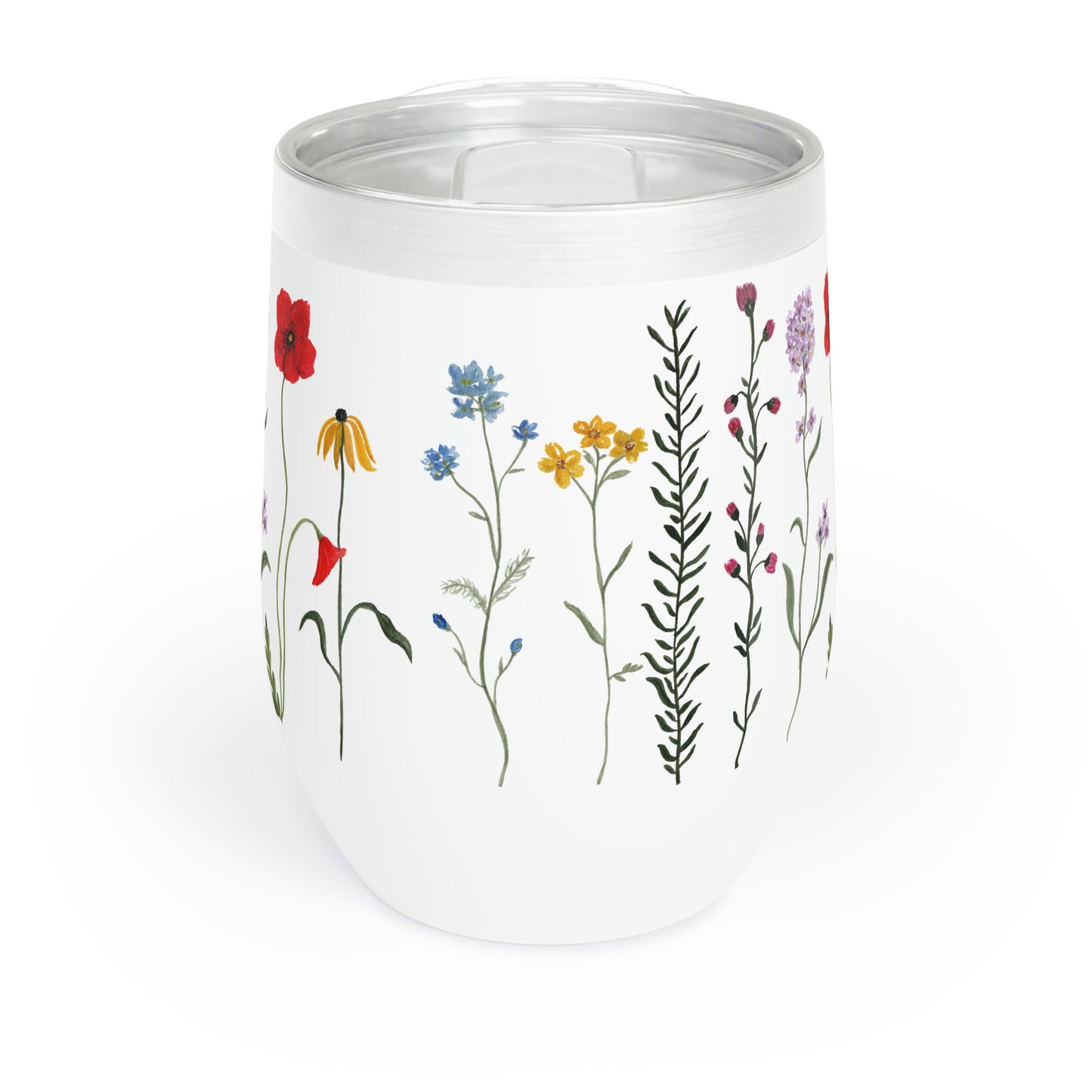 Wildflowers Chill Wine Tumbler