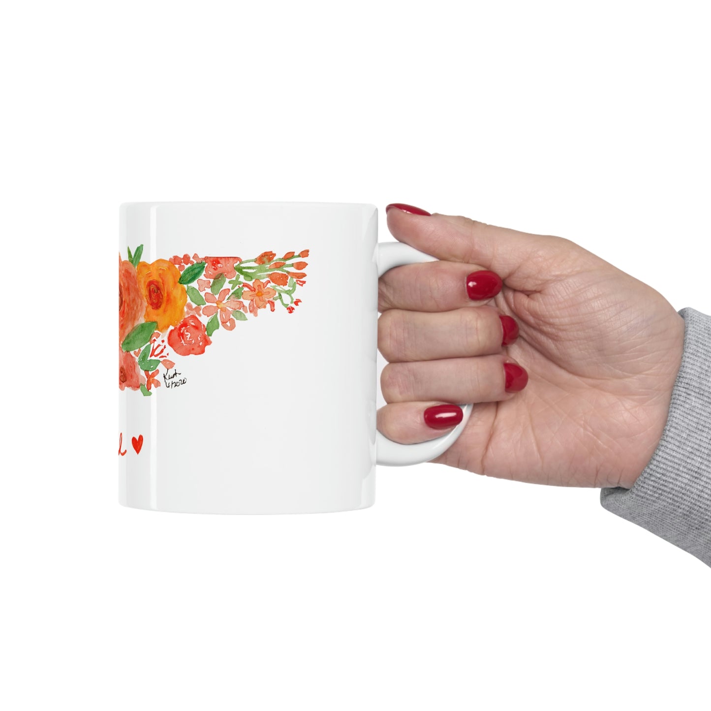 Floral Tennessee Mug