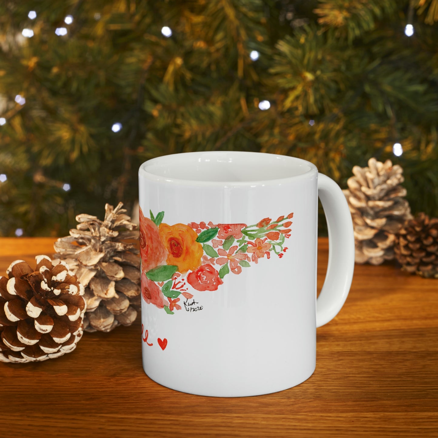 Floral Tennessee Mug