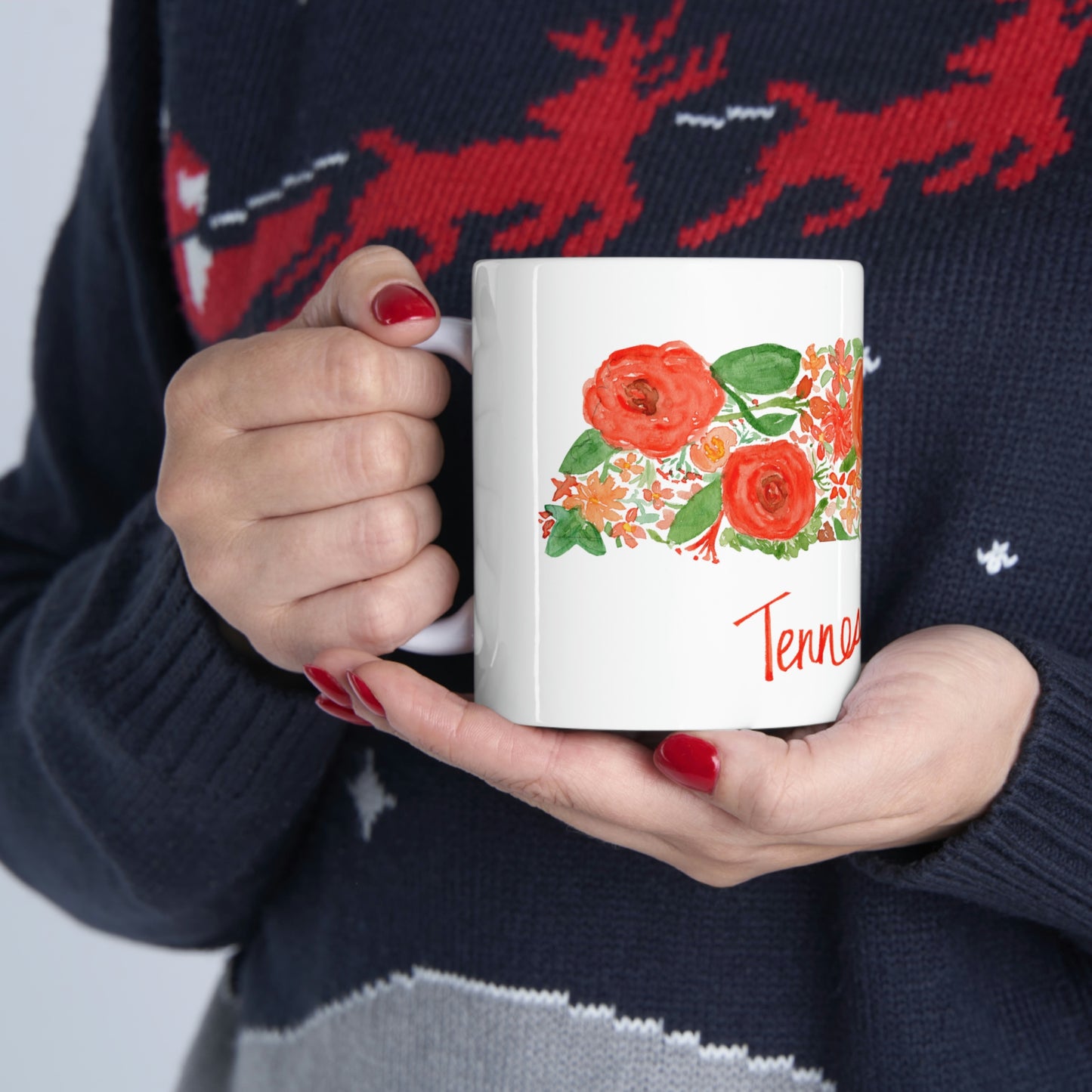 Floral Tennessee Mug