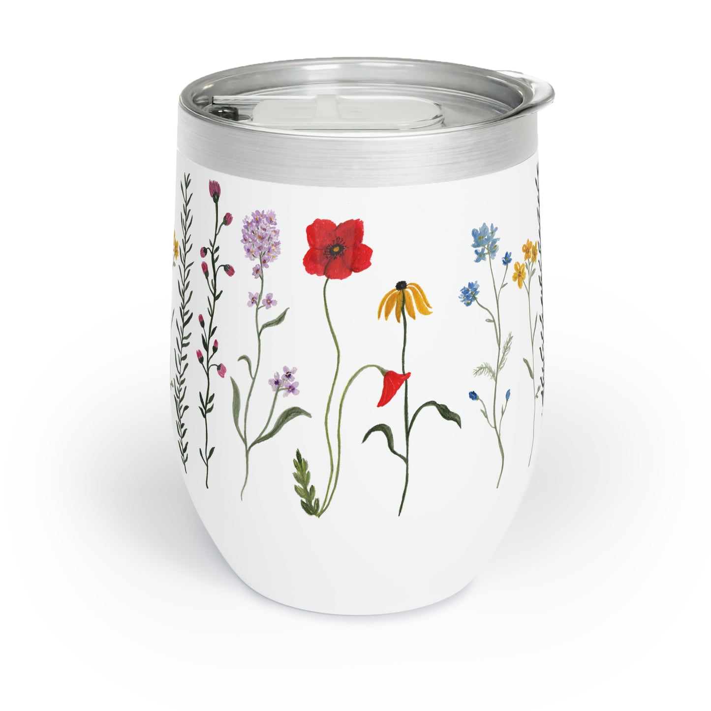 Wildflowers Chill Wine Tumbler