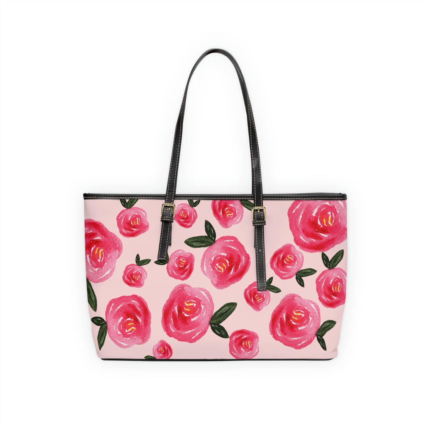 Roses Leather Shoulder Bag